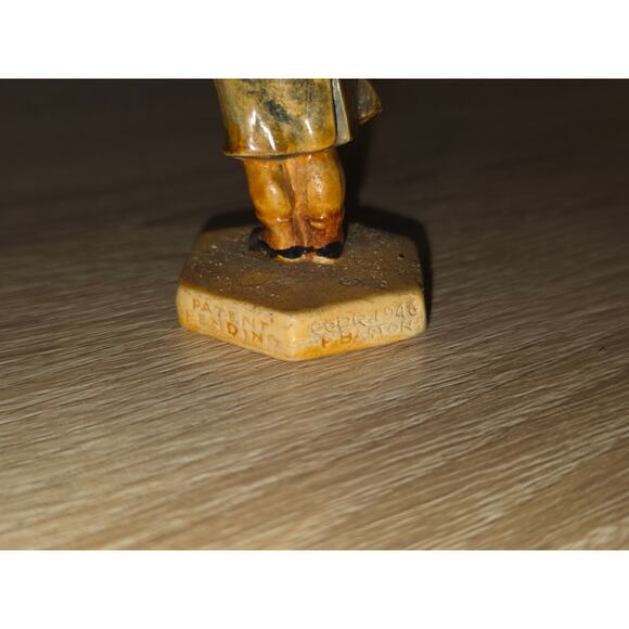 Vintage Mr. Pickwick Figurine P. Baston 1946 - Picture 6 of 7
